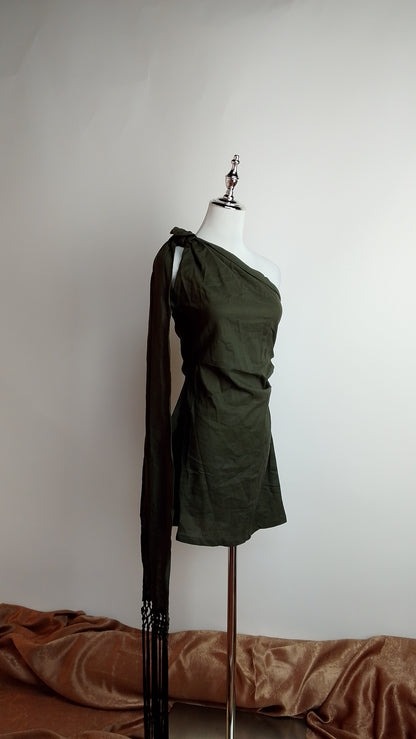 Vestido Verde Oliva / ANU03
