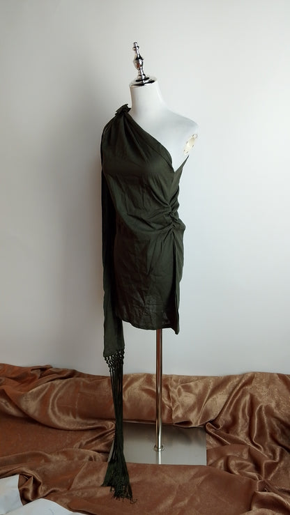 Vestido Verde Oliva / ANU03