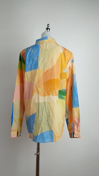 Blusa multicolor estilo artístico / ANB16