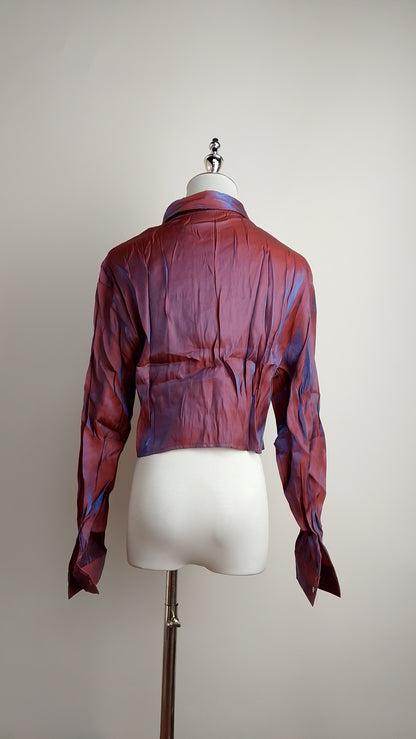 Blusa satinada multicolor / ANB21