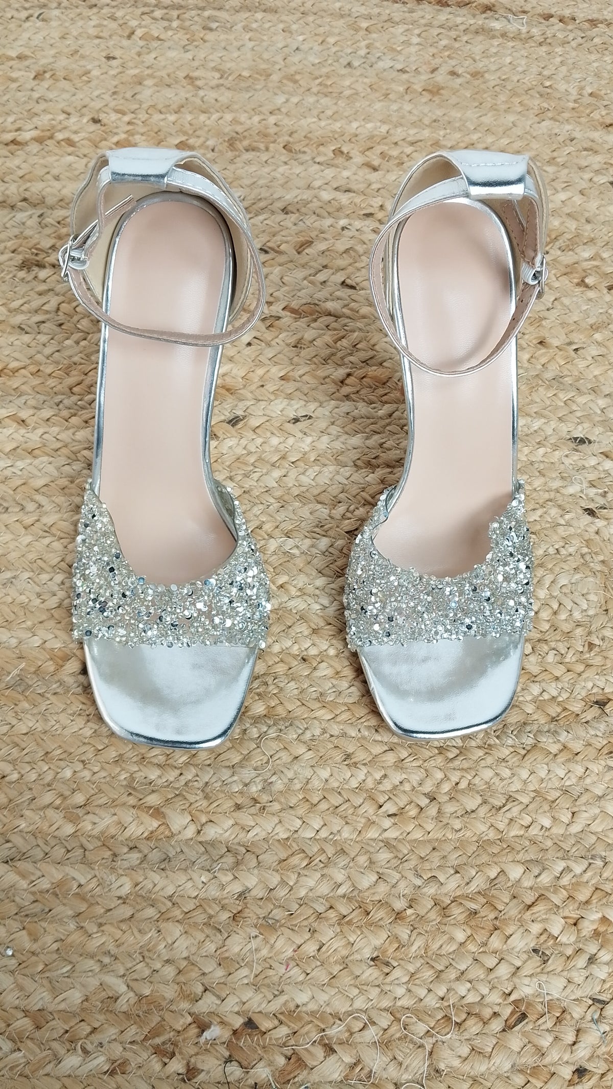 Tacones Altos Brillantes / Z260126