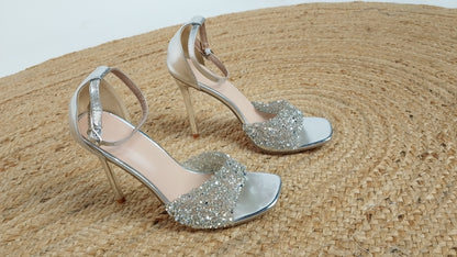 Tacones Altos Brillantes / Z260126
