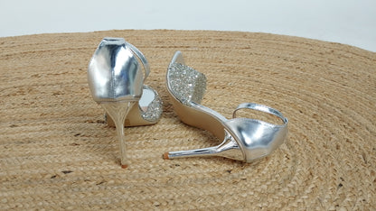 Tacones Altos Brillantes / Z260126