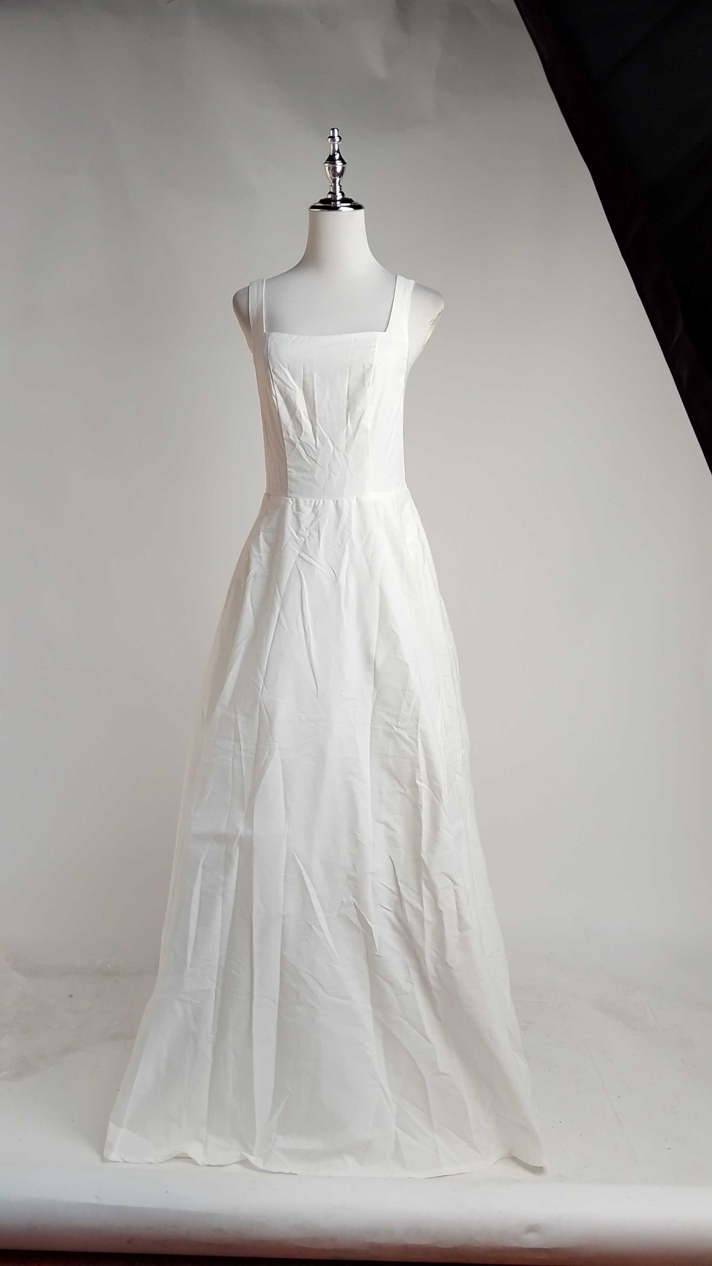Vestido Blanco Largo D&M / V441