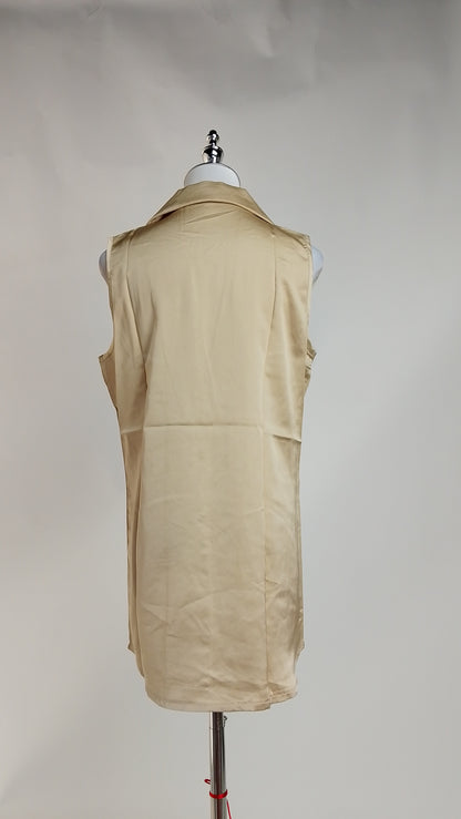Blusa Satinada sin Mangas / ANB26090