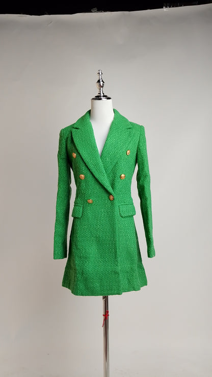 Blazer Verde Elegante Formal / ANBL2636