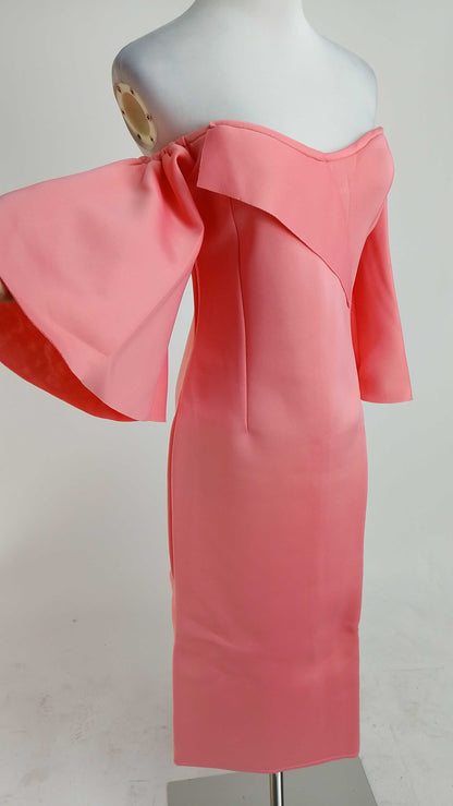 Vestido coral /AO108