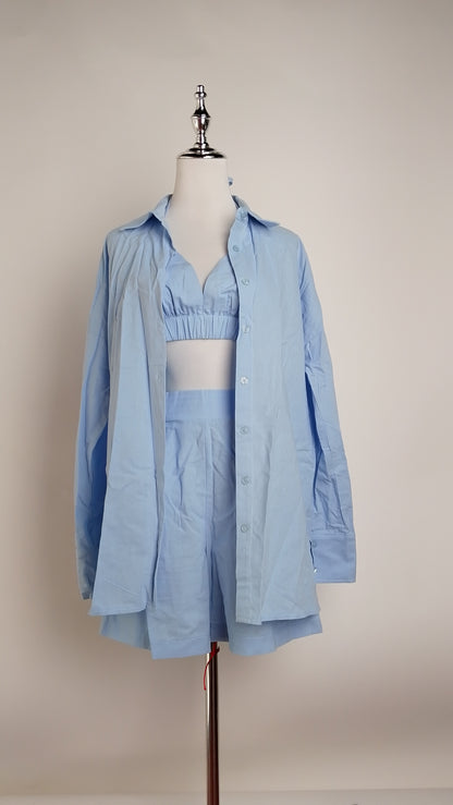 Set Top, Camisa y Short / ANSET10