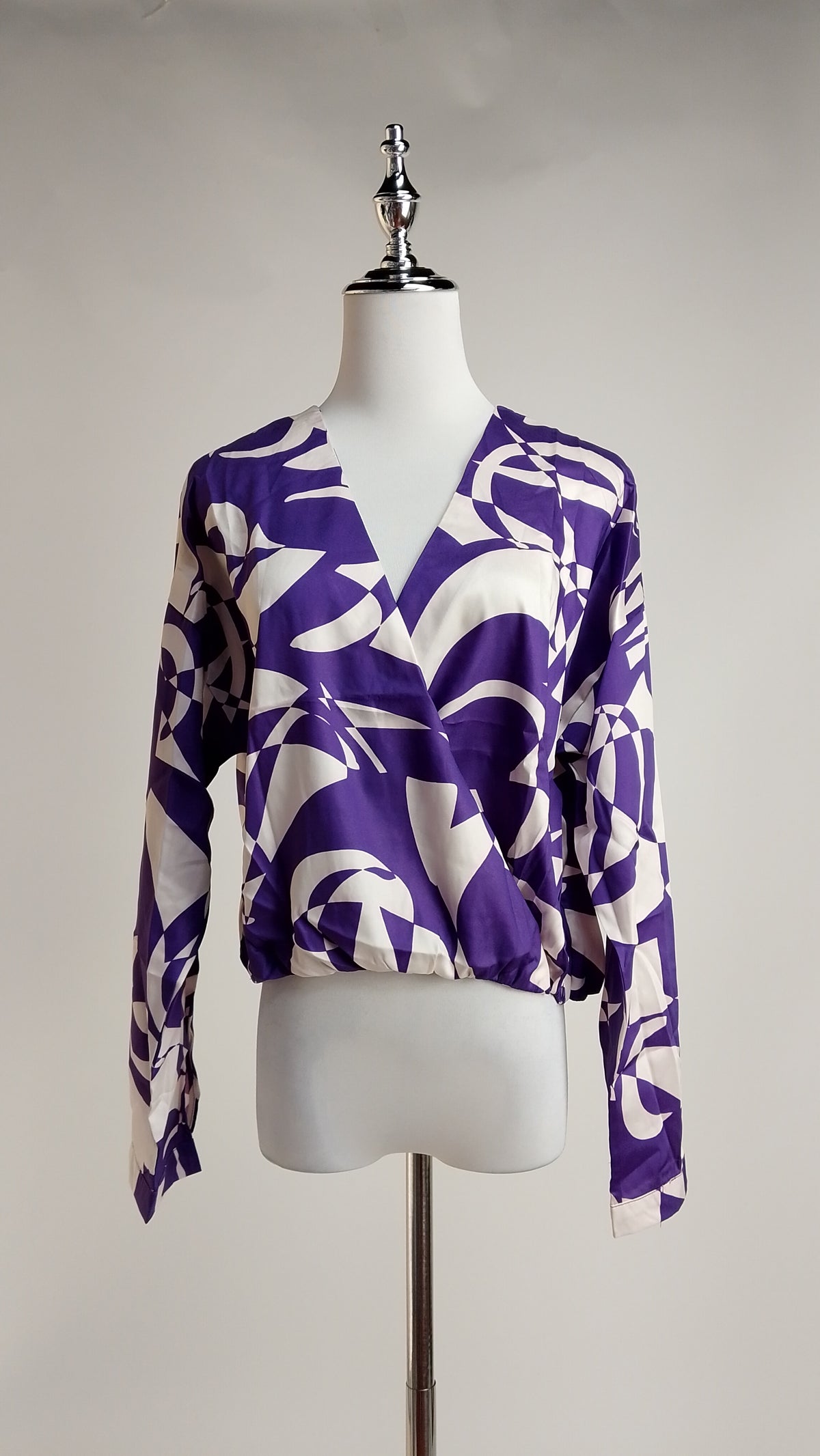 Blusa Estampada de Manga Larga / ANB26066