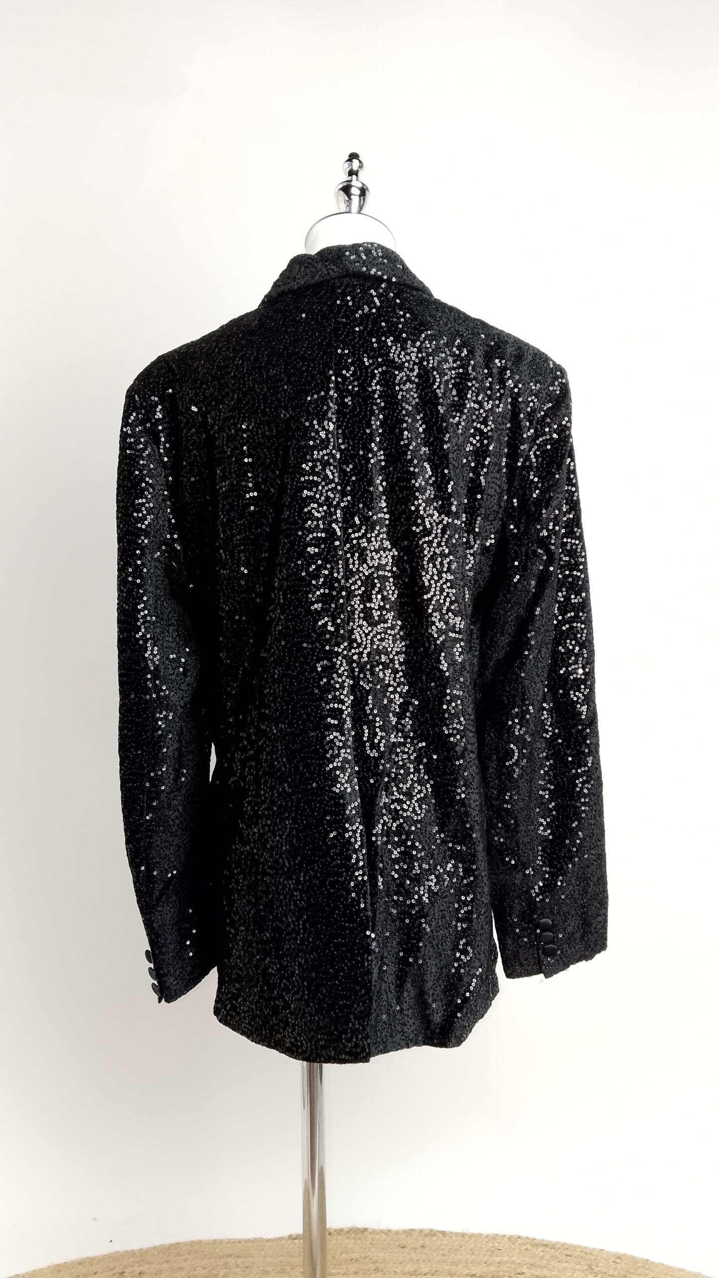 Blazer Negro Noche Elegante / ANBL2619