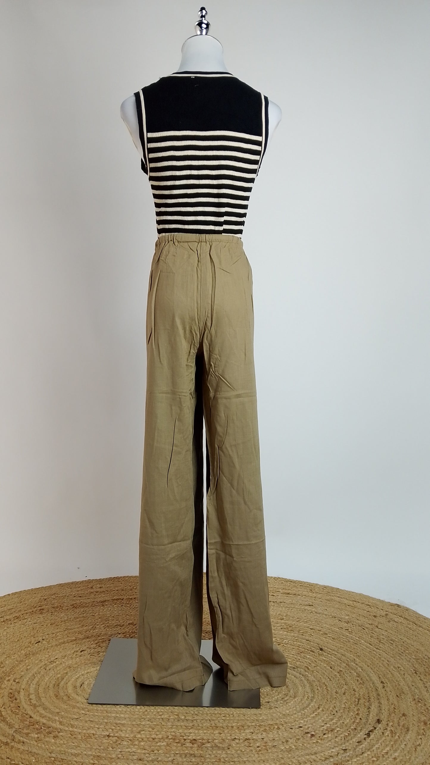 Pantalón Palazzo con Cordones / ANE1001-42