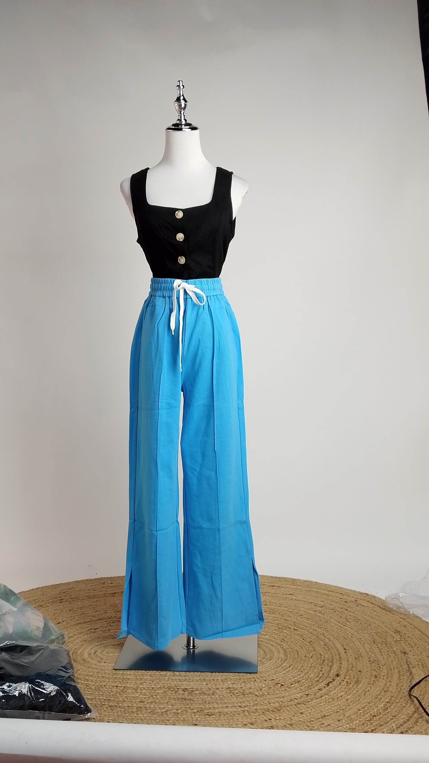 Pantalón azul claro amplio / ANE1001-31