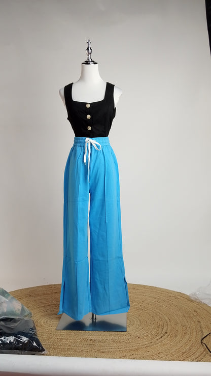 Pantalón azul claro amplio / ANE1001-31