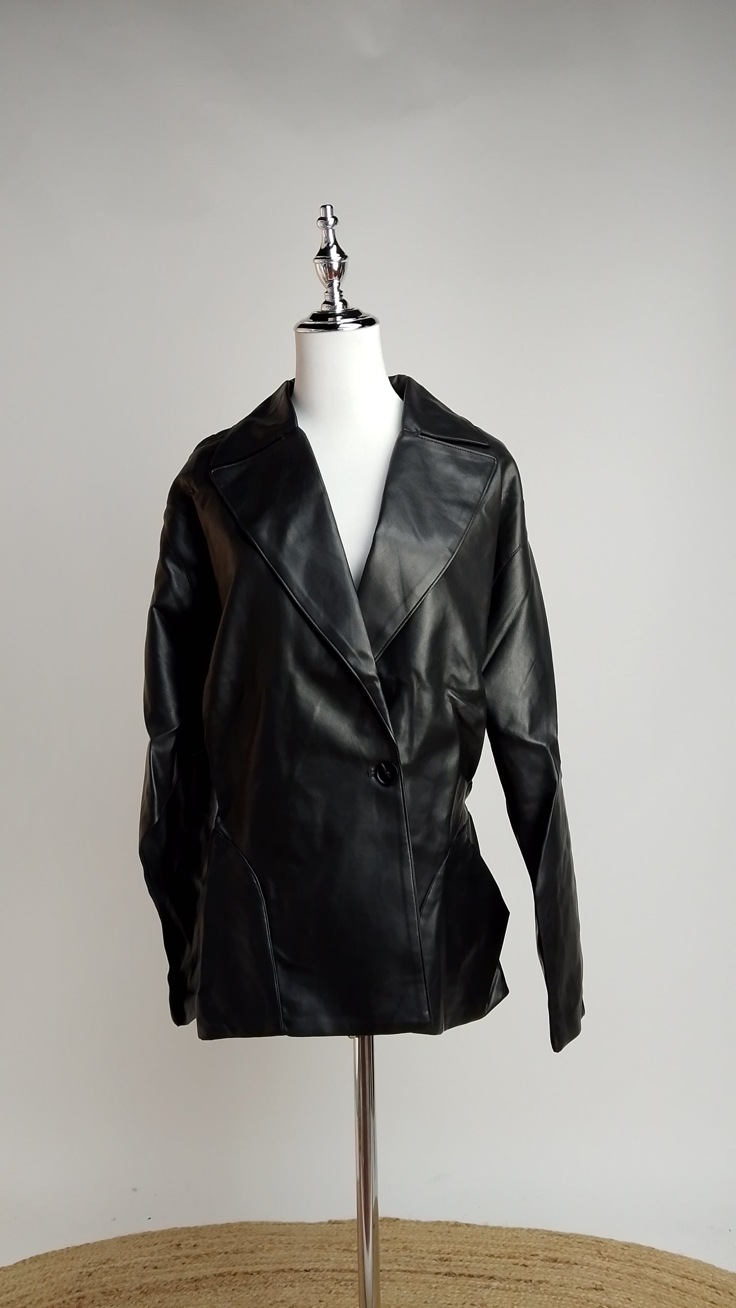 Blazer Negro Elegante Noche / ANBL2624