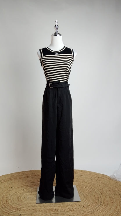 Pantalón Palazzo Negro Premium / ANE1001-47
