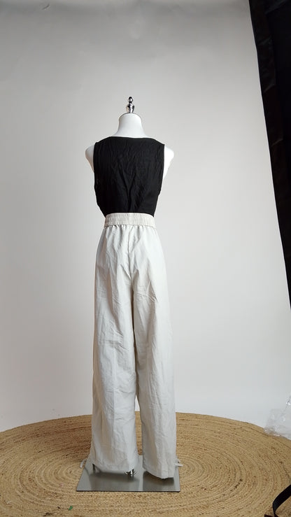 Pantalón blanco wide leg / ANE1001-34
