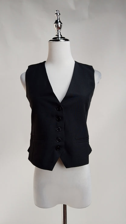Chaleco Sastre Negro / ANB26104