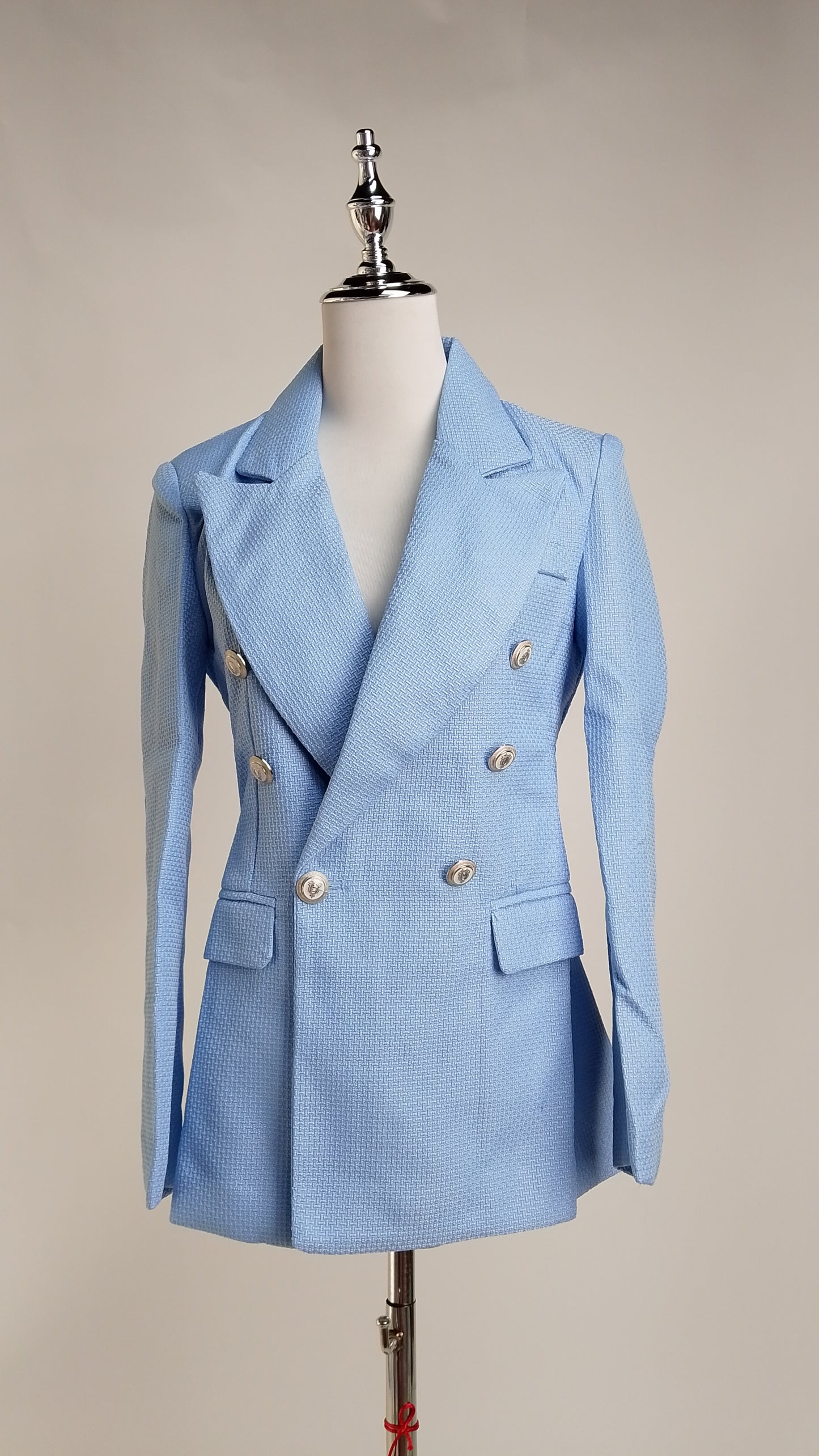 Blazer Sastre Azul Pastel / ANBL2681