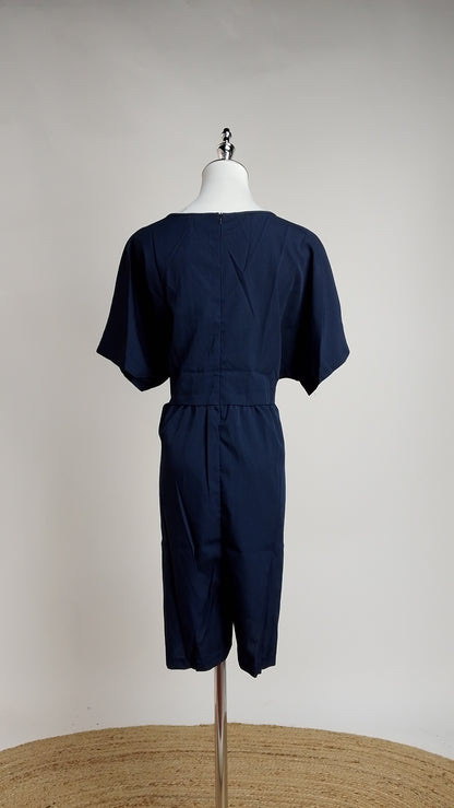 Enterizo Azul Marino Casual / L83A