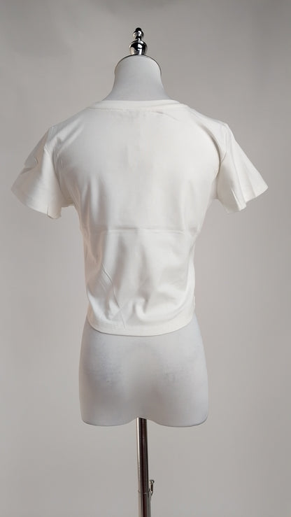 Camiseta Blanca Corazón / ANB26106