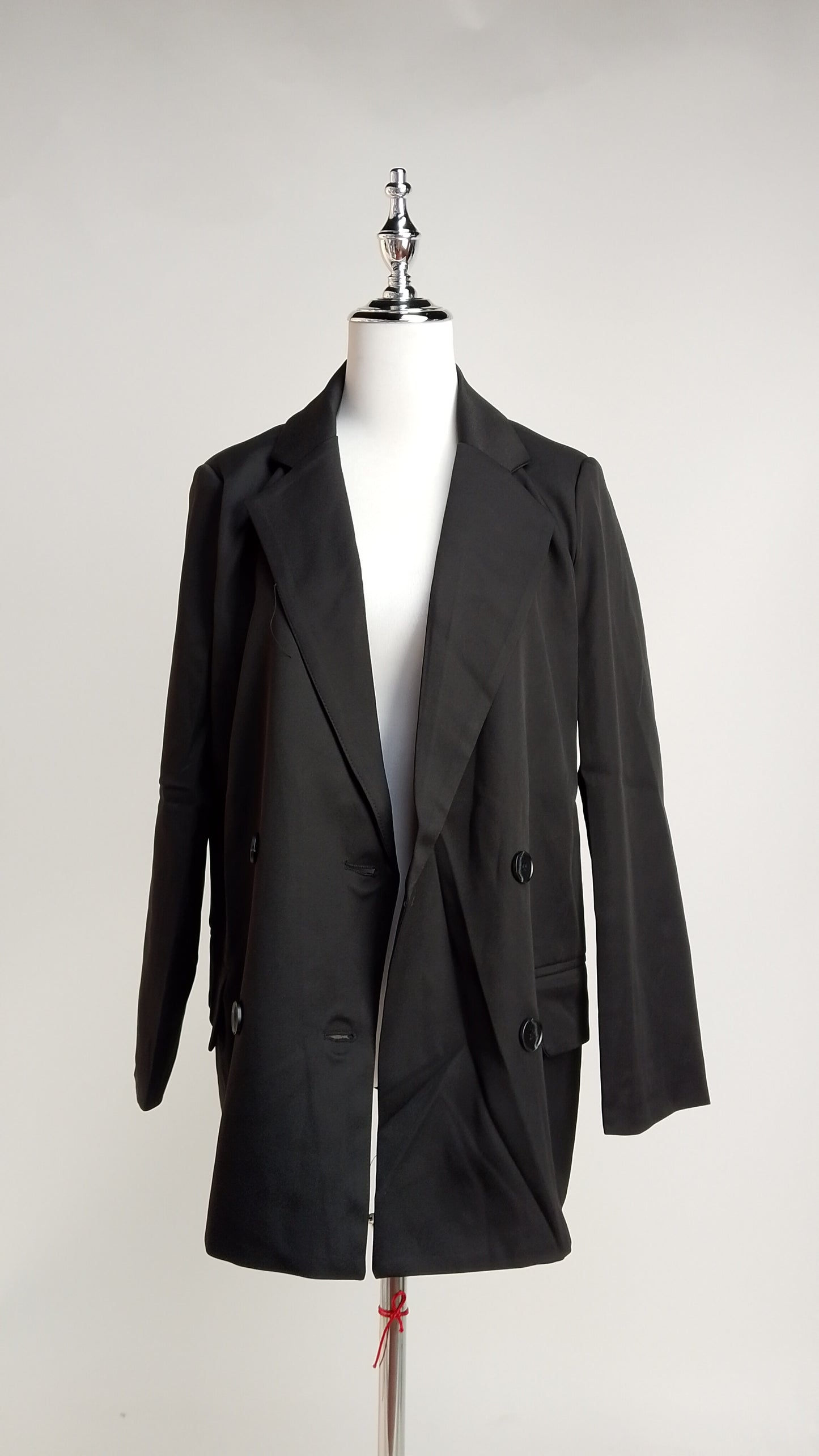 Blazer Negro Oversize / ANBL2683