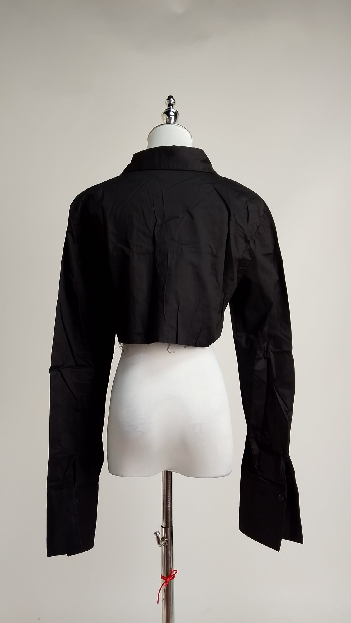 Blusa Negra Cropped / ANB26088