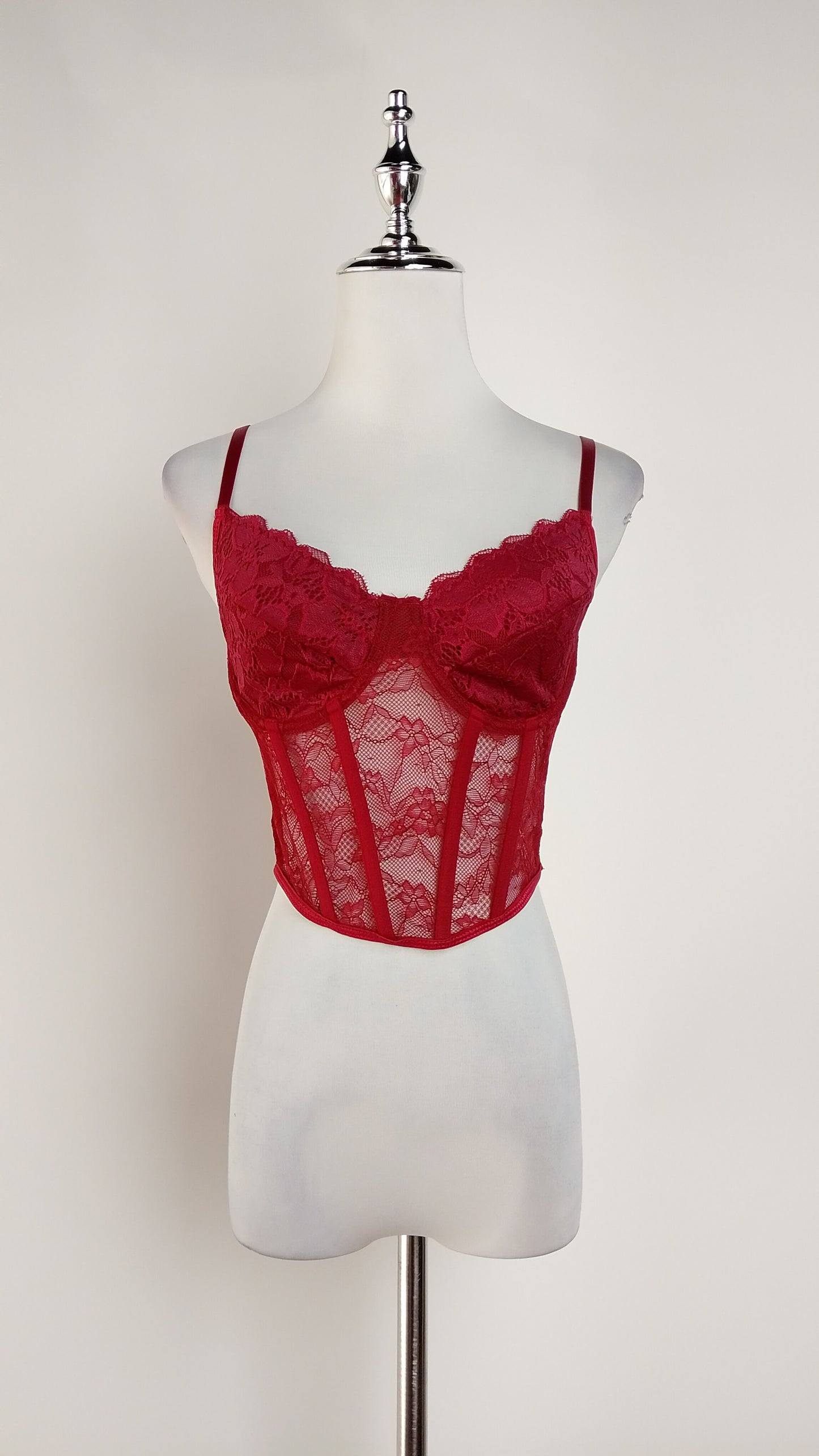 Corset Rojo Corto / CB16