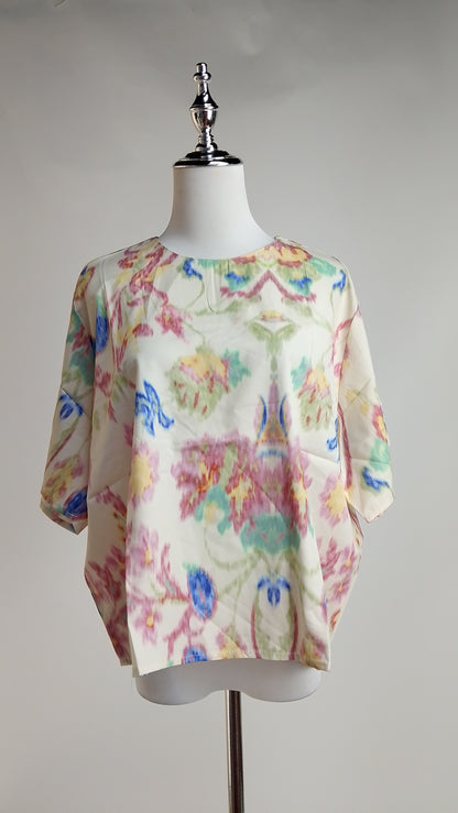 Blusa Manga Media Estampada / ANB26093
