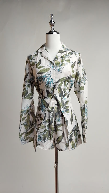 Set Estampado de Blazer y Short / ANSET27