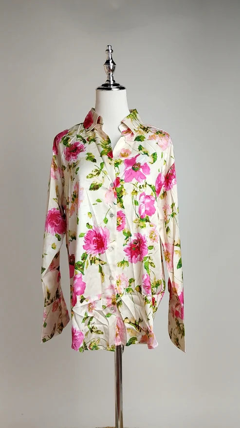 Outfits Crema y Fucsia / CAS131