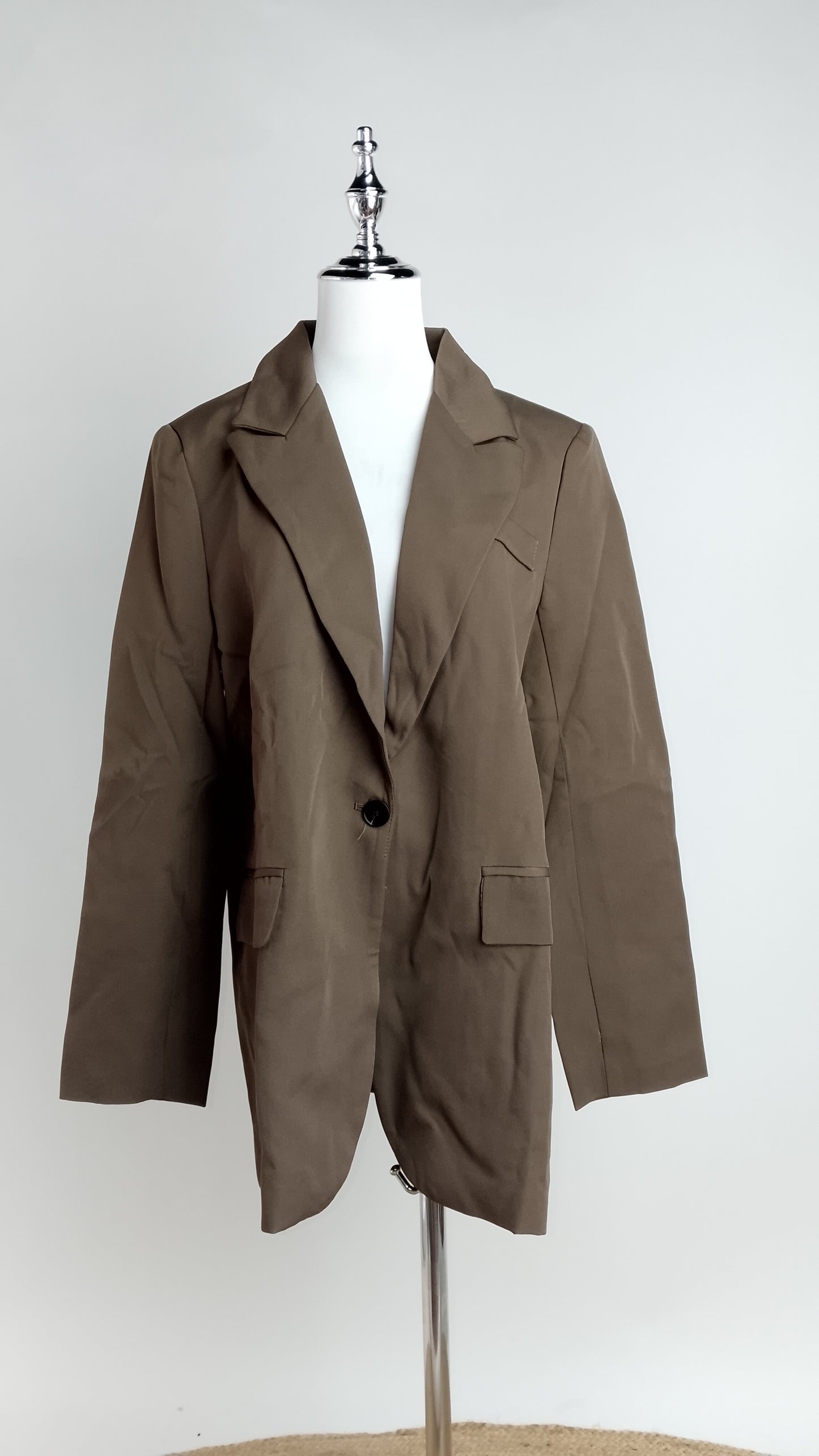 Blazer Café Casual Elegante / ANBL2647