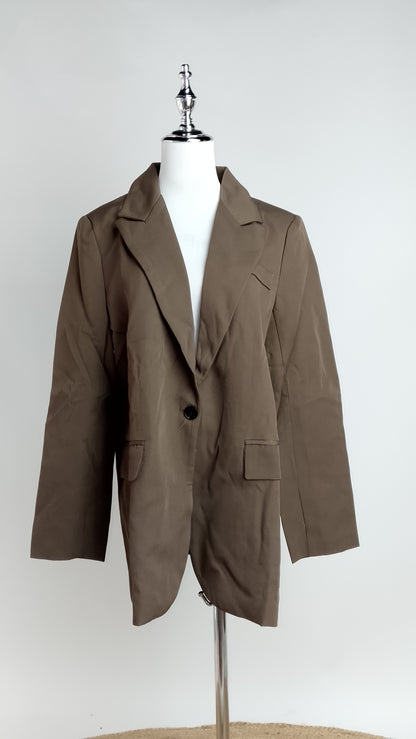 Blazer Café Casual Elegante / ANBL2647