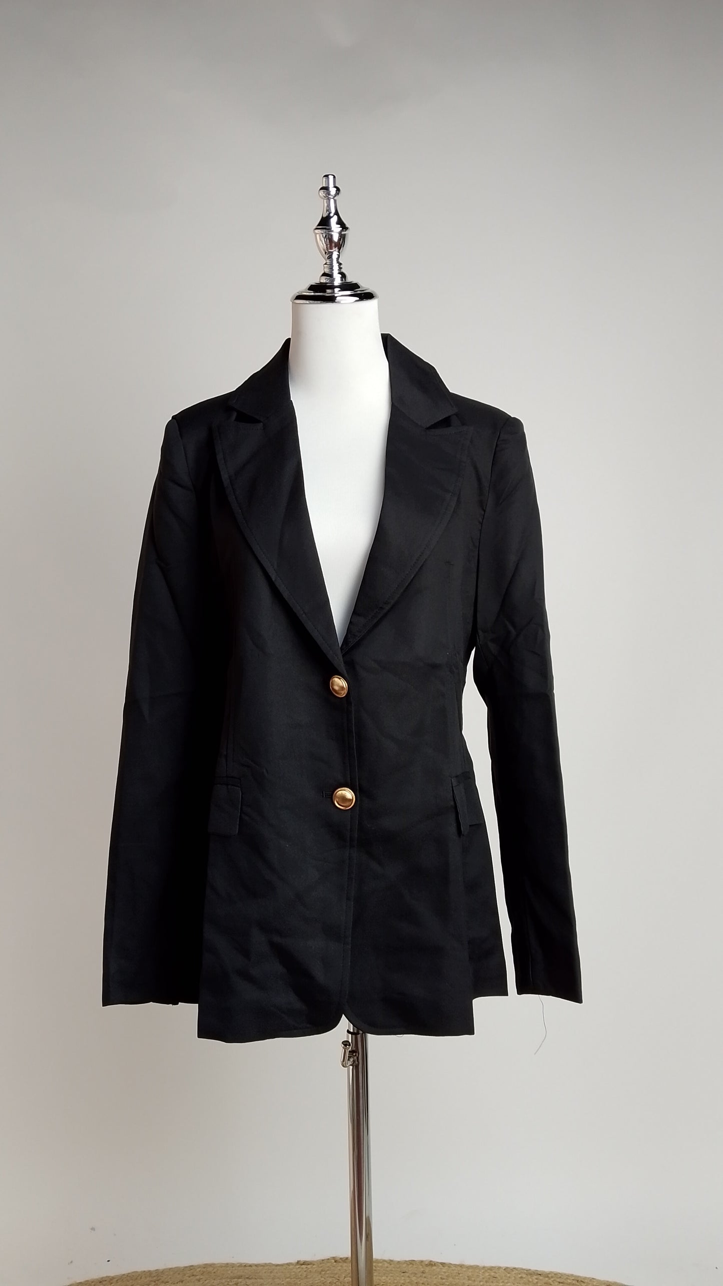 Blazer Negro Clásico Formal / ANBL2650
