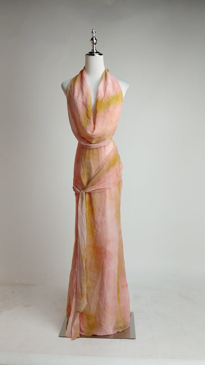 Vestido Rosa Elegante / SH105