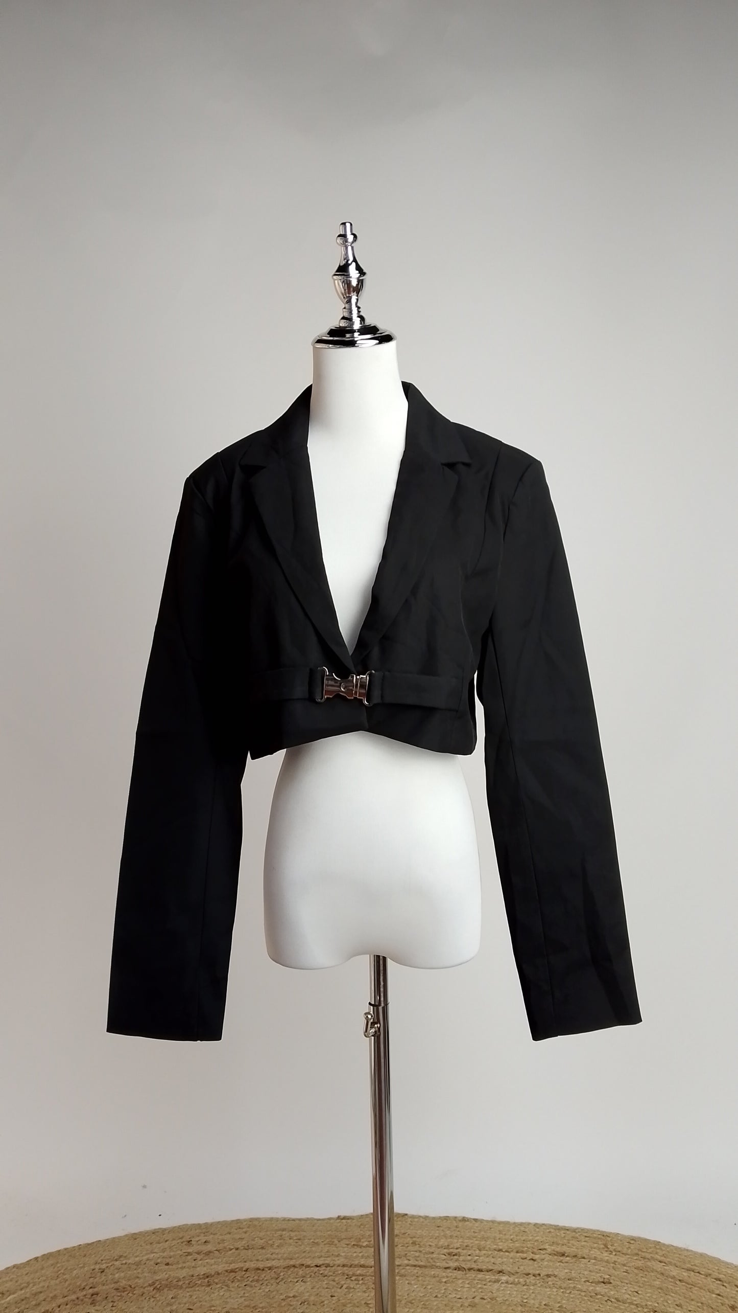Blazer Negro Elegante / ANBL2637