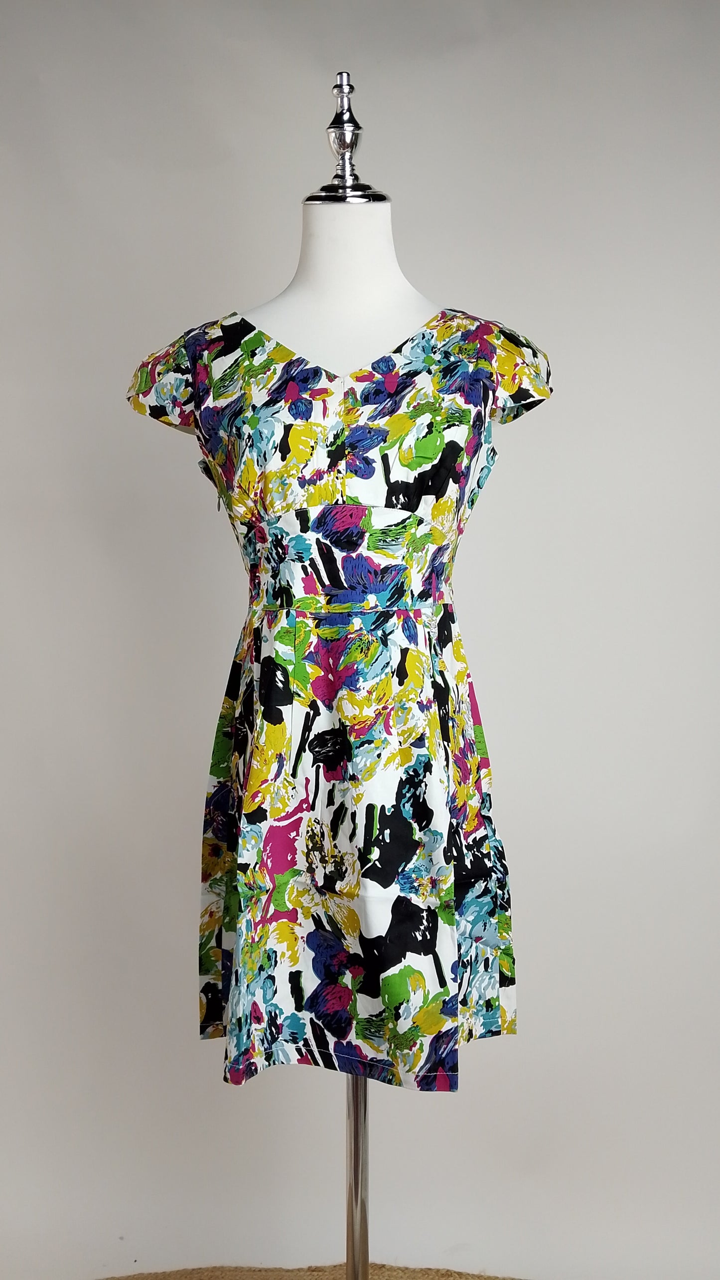 Vestido Floral Multicolor Casual Verano / MV15