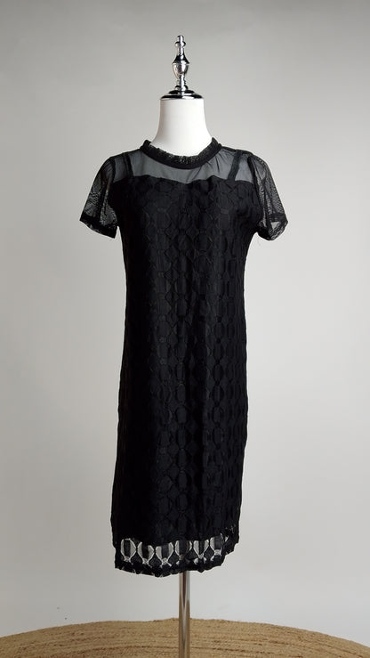 Vestido Negro Clásico Elegante / MV29