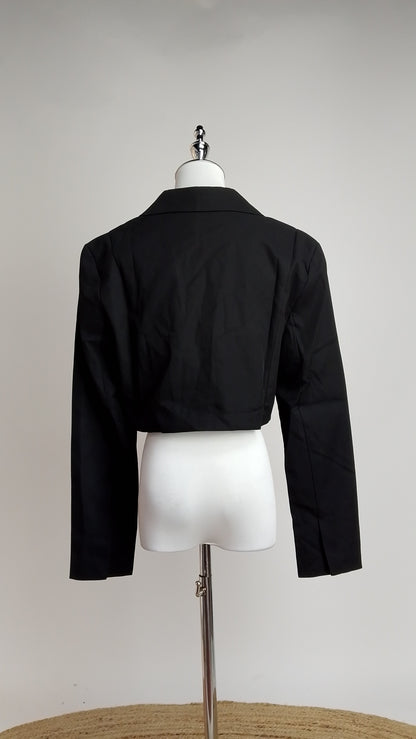 Blazer Negro Elegante / ANBL2637