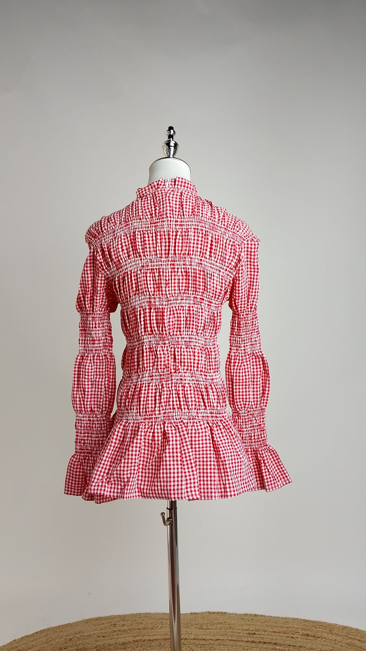 Blusa Smock con Volantes en Manga / ANB26045