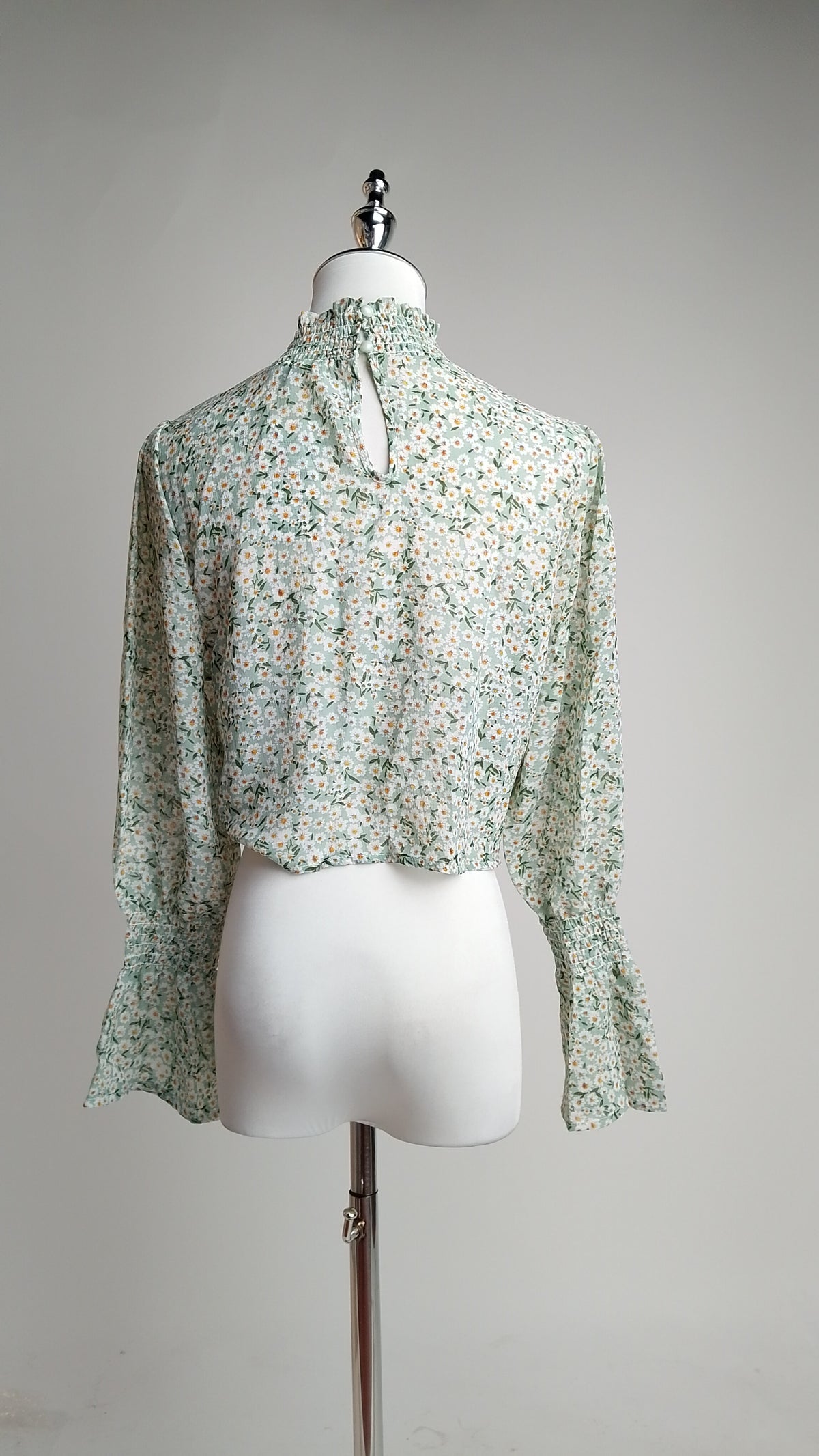 Blusa Floral con Amarre en Cintura / ANB26050