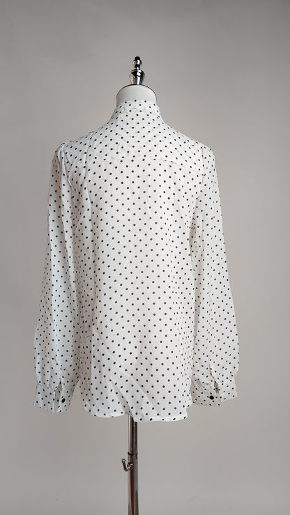 Blusa Estampada con Cuello Alto / ANB26043