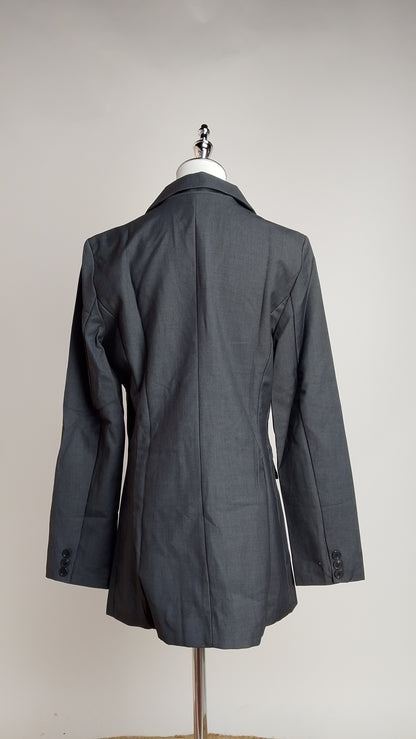 Blazer Gris Elegante / ANBL2649