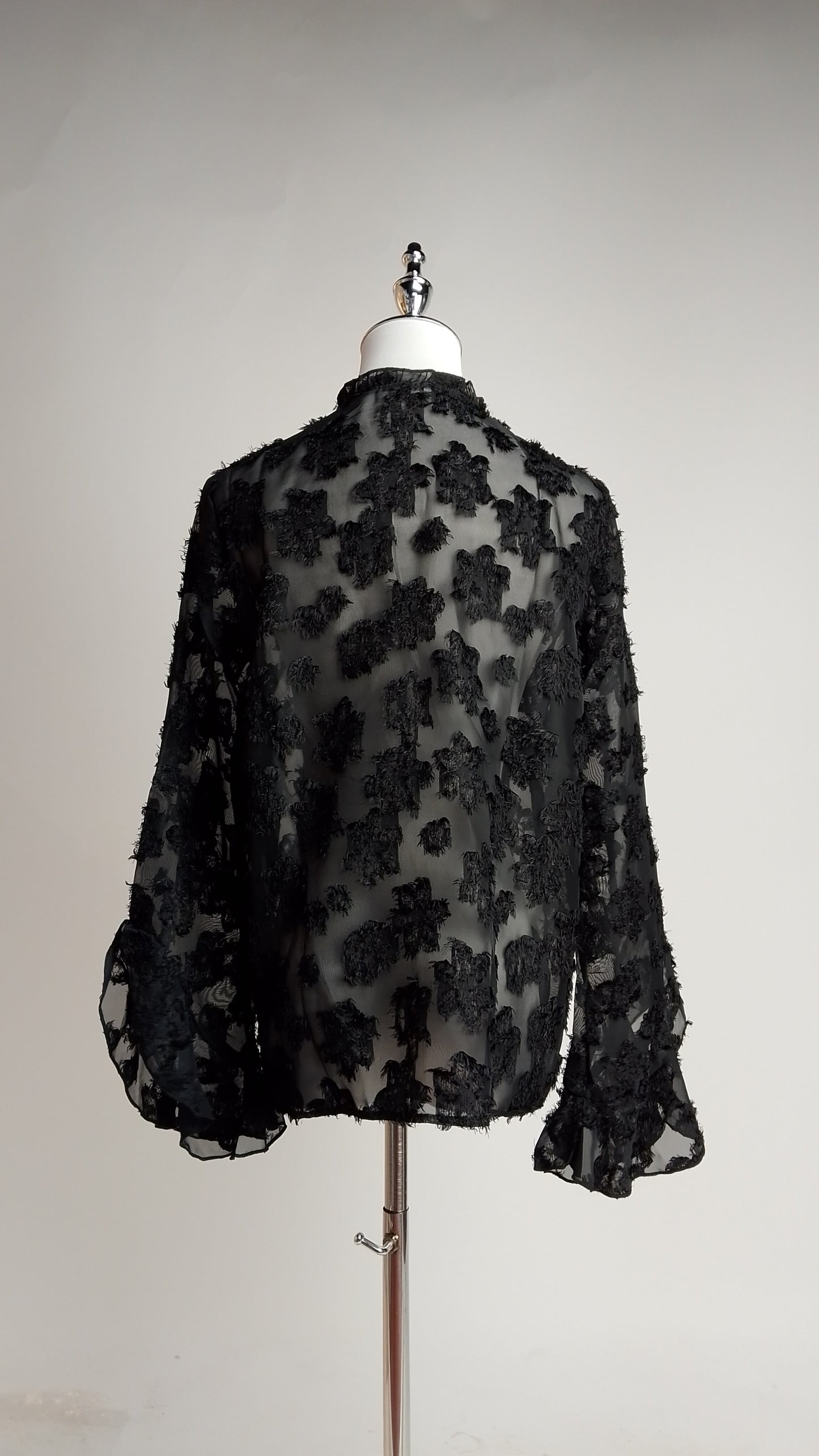 Blusa de Encaje Transparente / ANB26046