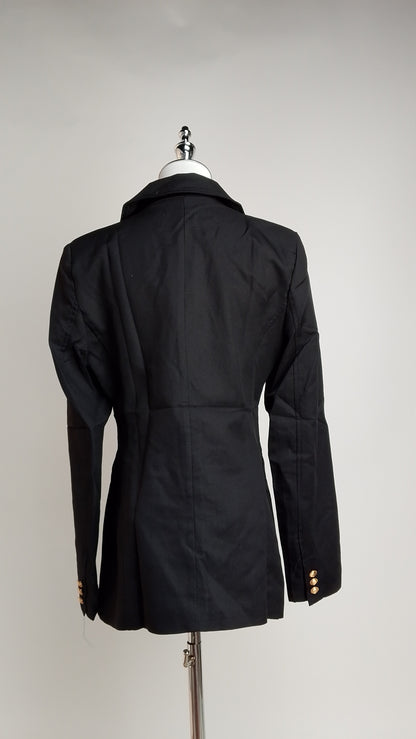 Blazer Negro Clásico Formal / ANBL2650