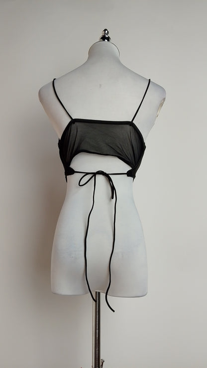 Corset Black Mesh / CB18