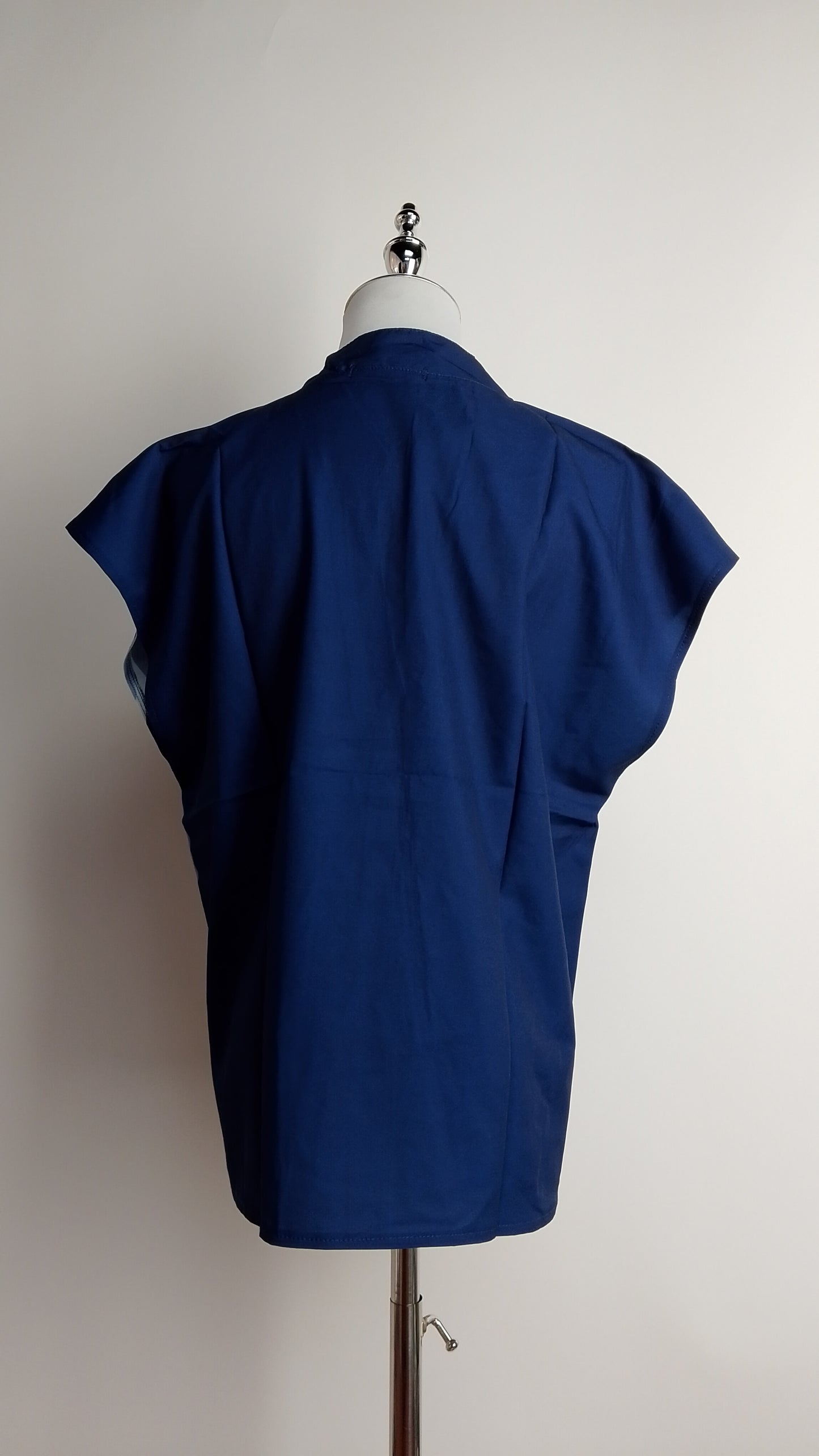 Blusa azul estampada / L22A