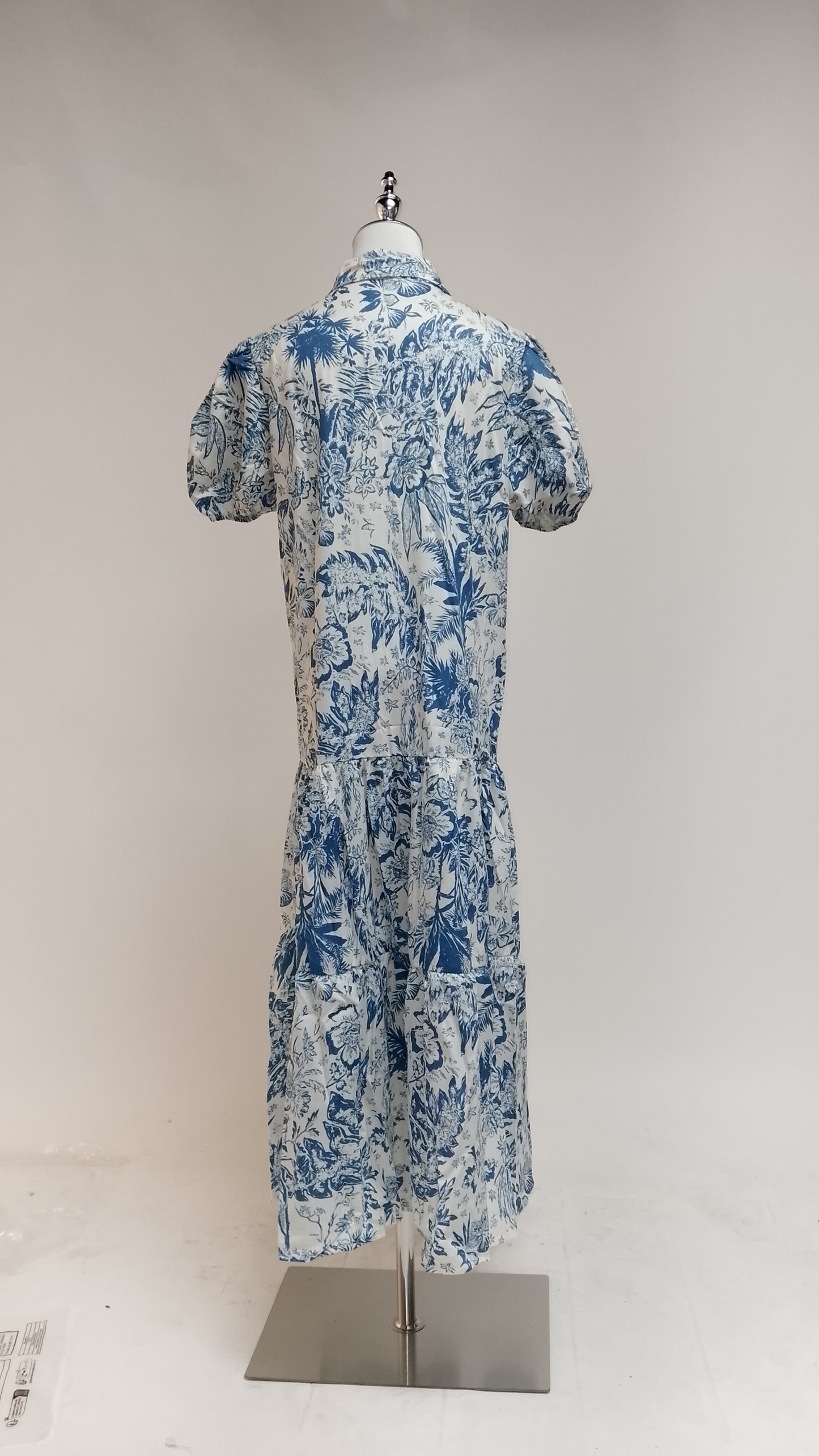 Vestido Azul Floral / SH104
