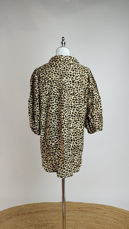 Blusa Animal Print Casual / NOB07