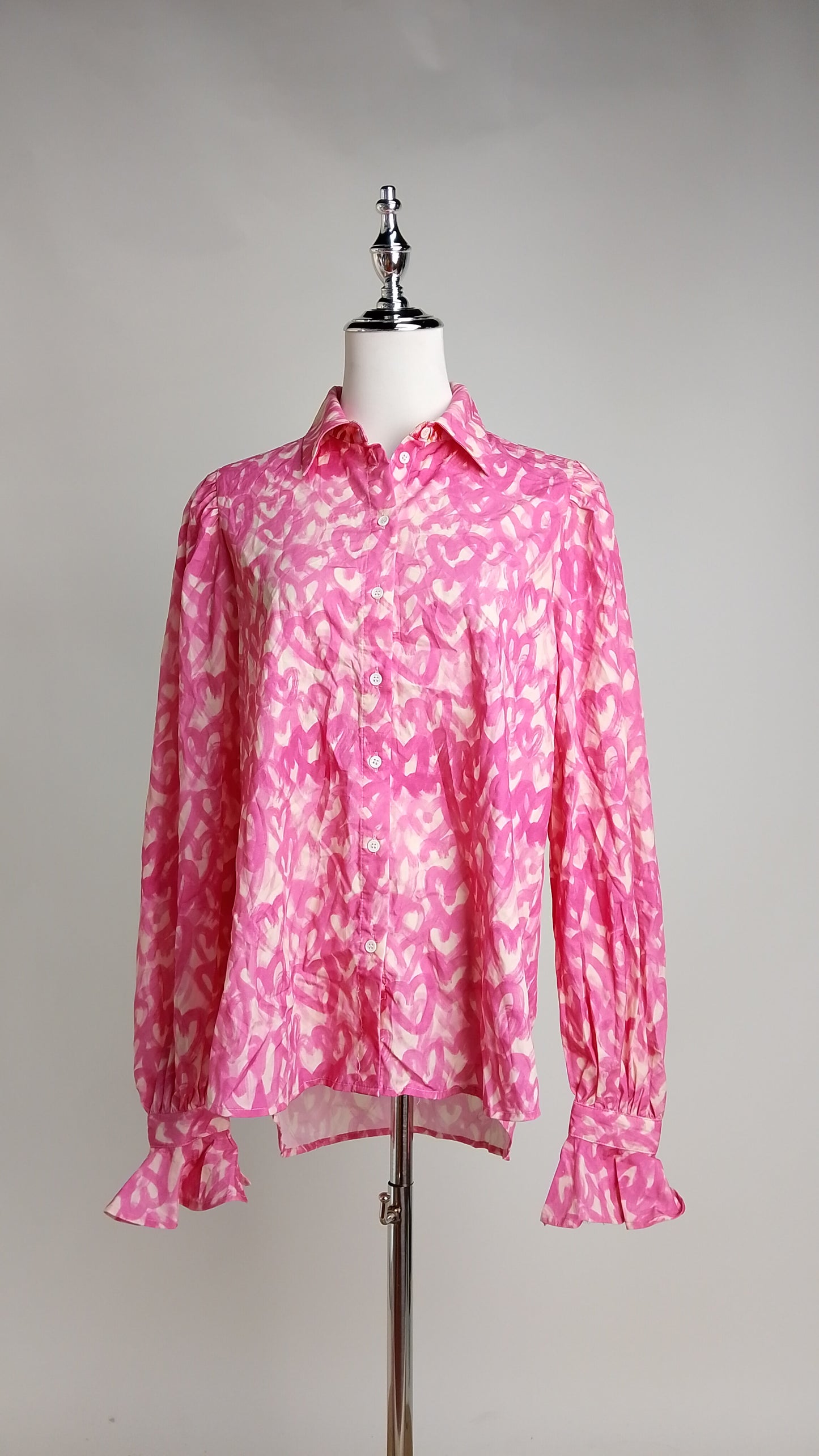 Blusa Rosa Casual / NOB08