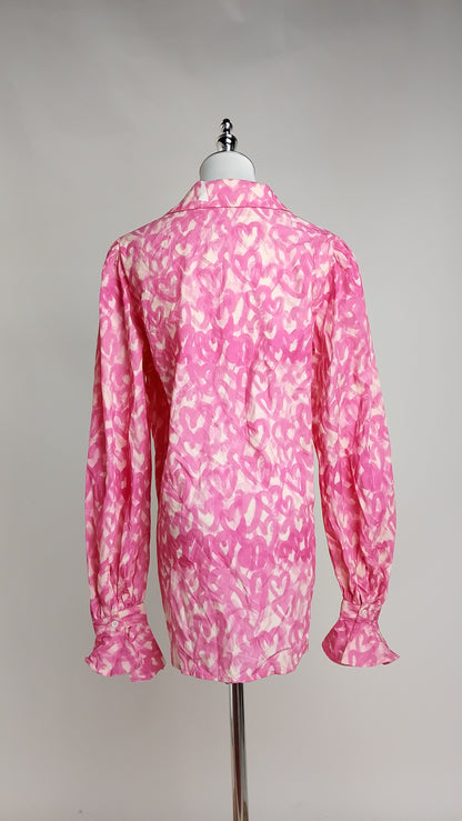 Blusa Rosa Casual / NOB08